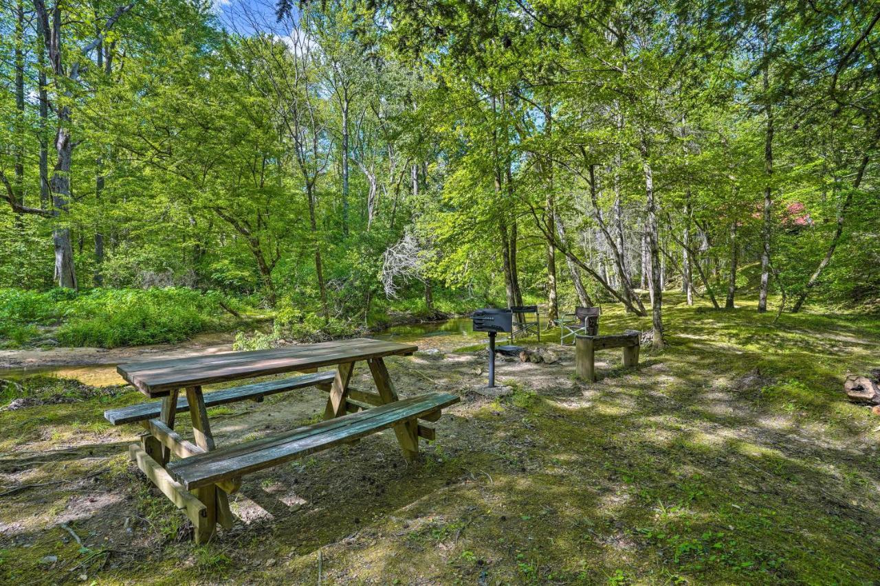 Cozy Tellico Plains Cabin With Large Mountain Creek! Buitenkant foto