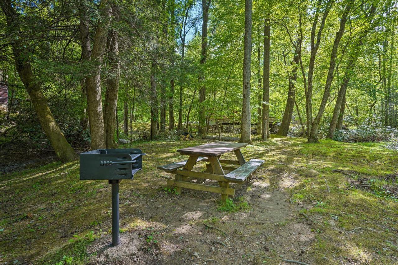 Cozy Tellico Plains Cabin With Large Mountain Creek! Buitenkant foto