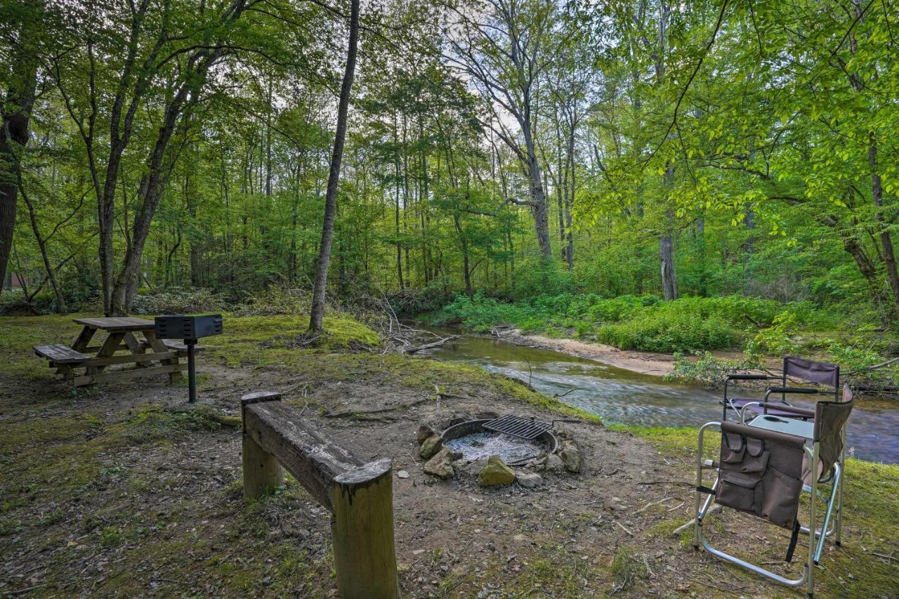 Cozy Tellico Plains Cabin With Large Mountain Creek! Buitenkant foto