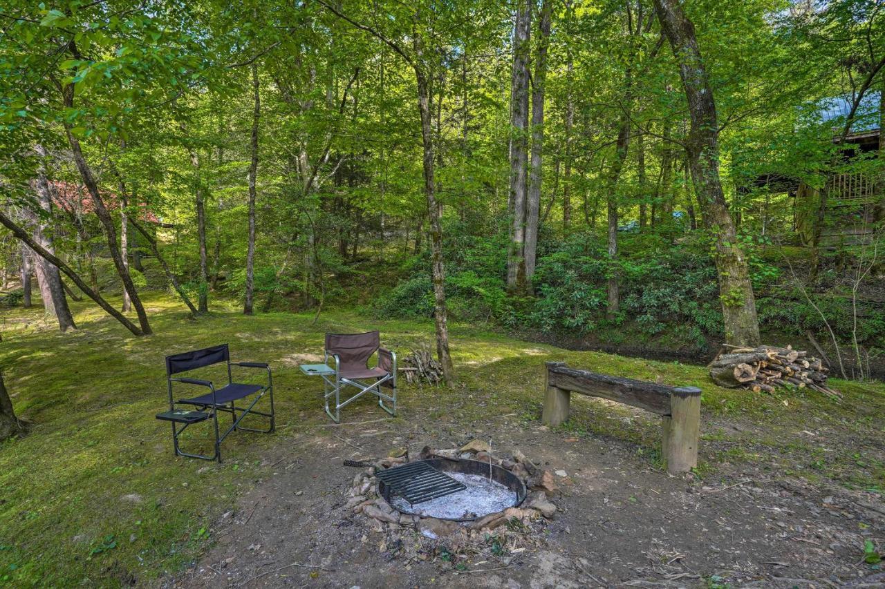 Cozy Tellico Plains Cabin With Large Mountain Creek! Buitenkant foto