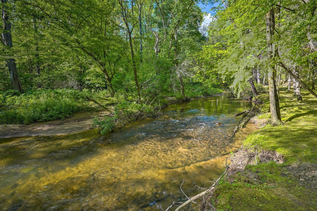 Cozy Tellico Plains Cabin With Large Mountain Creek! Buitenkant foto