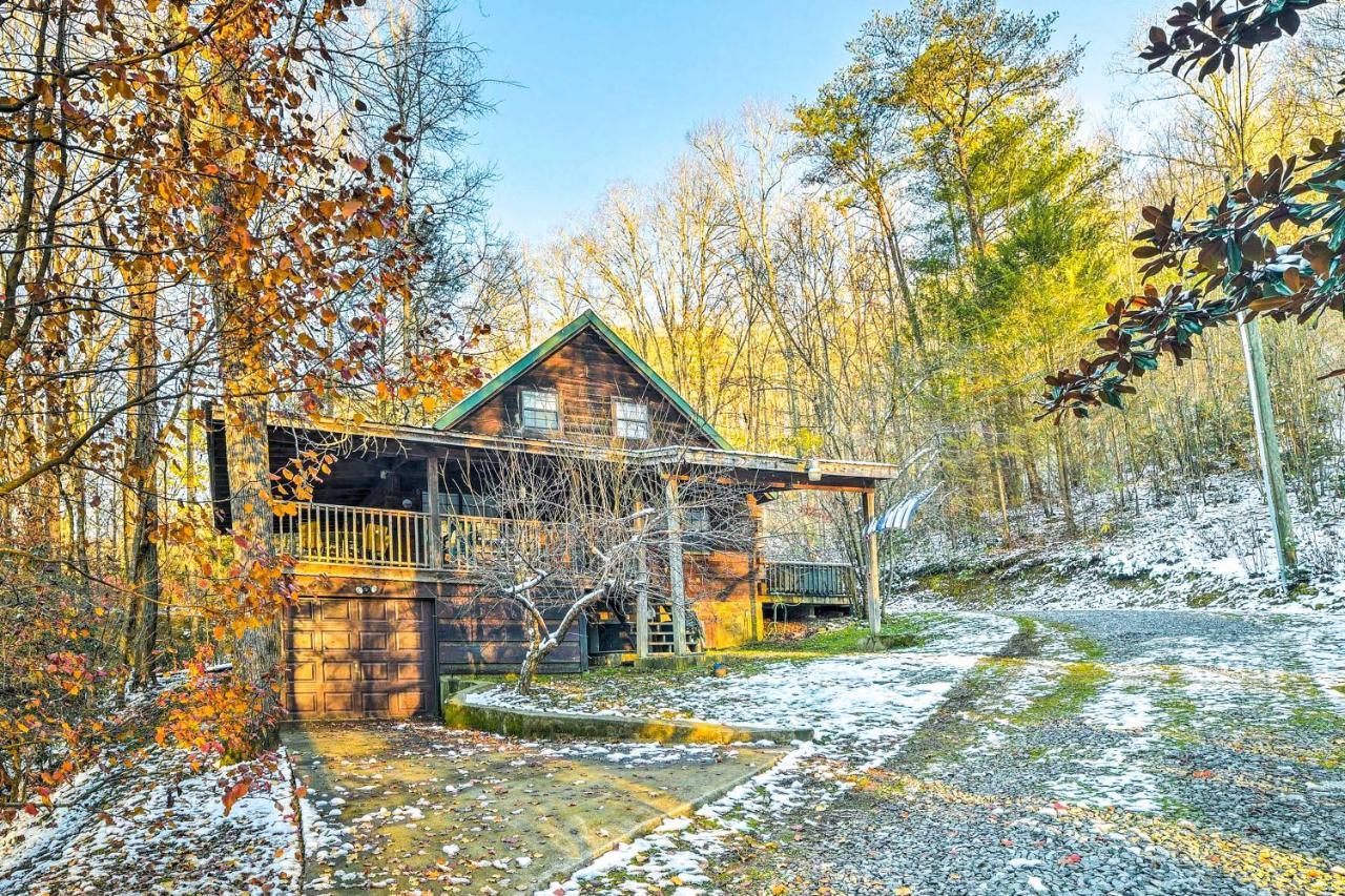 Cozy Tellico Plains Cabin With Large Mountain Creek! Buitenkant foto