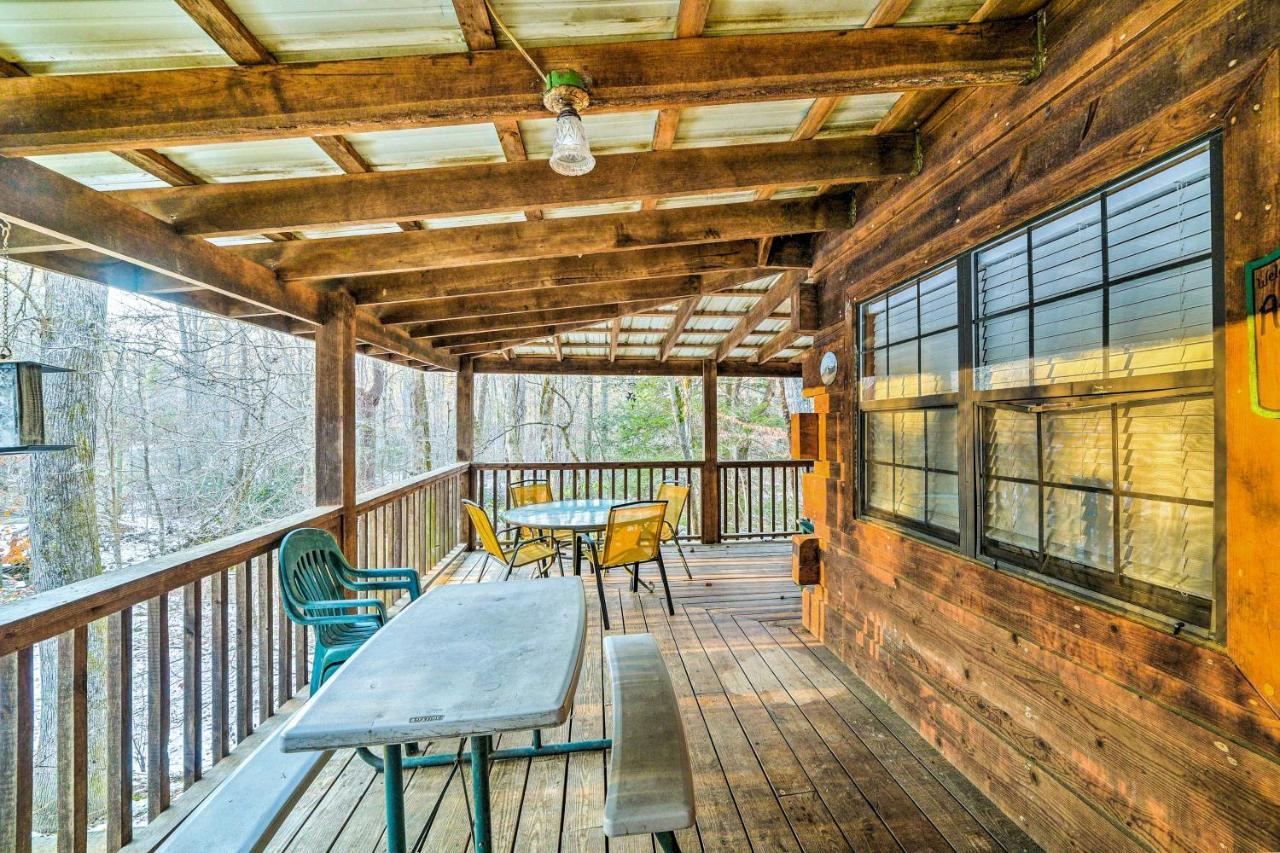 Cozy Tellico Plains Cabin With Large Mountain Creek! Buitenkant foto