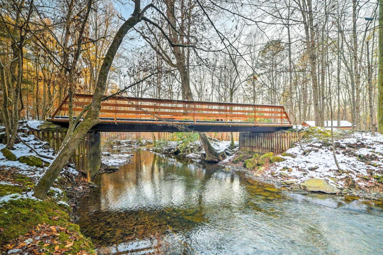 Cozy Tellico Plains Cabin With Large Mountain Creek! Buitenkant foto